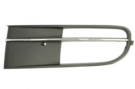 Grile - Grila bara fata stanga deschisa, plastic, negru/crom VW BEETLE intre 2011-2016