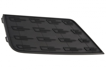 Elemente bara - Grila bara fata Stanga fara locas proiector, plastic, negru potrivit SEAT LEON, LEON SC, LEON ST dupa 2012
