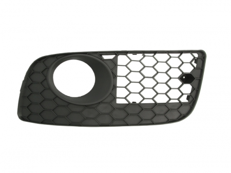 Grile - Grila bara fata stanga potrivit VW GOLF 2003-2009 - GTI, cu locas proiectoare, negru