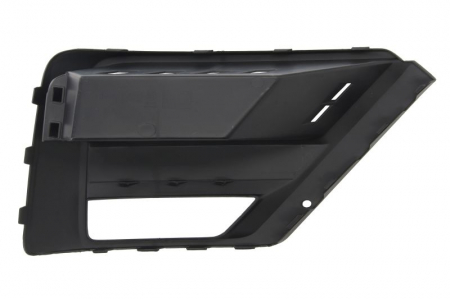 Grila bara fata Stanga Inferior, cu locas proiector plastic, negru, potrivit VW CRAFTER dupa 2016 dupa 2016 [1]