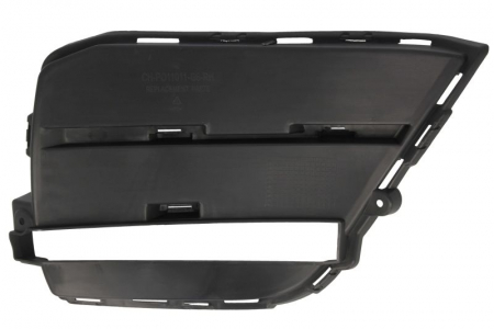 Grila bara fata Stanga interior potrivit Porsche Macan dupa 2018 - plastic, negru-mat [1]