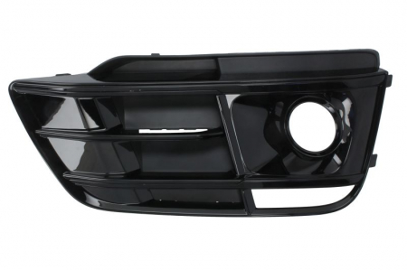 Grila bara fata stanga model S-line plastic negru lucios potrivit Audi Q5 2017-2020 Elemente bara - Grila bara fata stanga model S-line plastic negru lucios potrivit Audi Q5 2017-2020