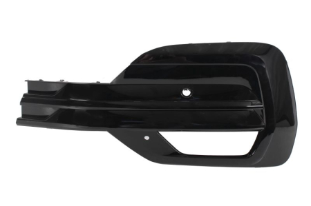 Grile - Grila bara fata Stanga (orificii senzor parcare, plastic, negru lucios) potrivit VW TRANSPORTER T6 2019-2024