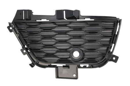 Grile - Grila bara fata Stanga (orificii senzor parcare, plastic, negru) potrivit JEEP GRAND CHEROKEE V dupa 2020