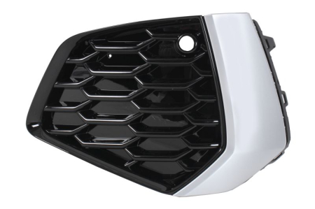 Elemente bara - Grila bara Fata Stanga plastic, aluminiu/negru potrivita AUDI A3, A3 ALLSTREET dupa 2019