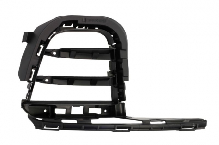 Grila bara fata Stanga plastic, negru potrivit PORSCHE MACAN dupa 2014 [0]