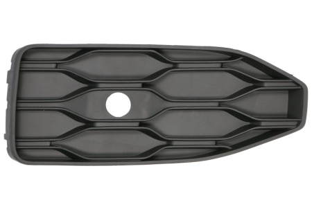 Grile - Grila bara fata Stanga (Superior, orificii senzor parcare, plastic, negru-mat) potrivit VW T-ROC 2017-2022