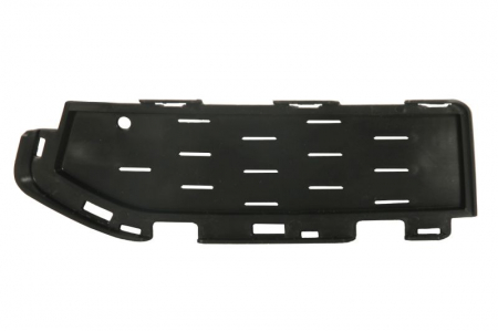 Elemente bara - Grila bara partea inferioara Fata Stanga model pachet M, plastic, negru potrivit BMW Seria 5 G30, F90, 5 G31 2016-2020