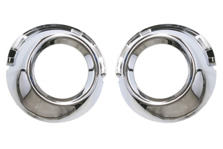 Grile - Grila bara rama stanga/dreapta 2 buc set, crom PEUGEOT 307 intre 2005-2008