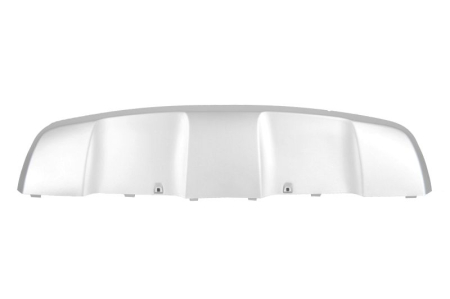 Elemente bara - Grila bara Spate plastic, argintiu potrivit BMW X6 E71, E72 06.07-07.14