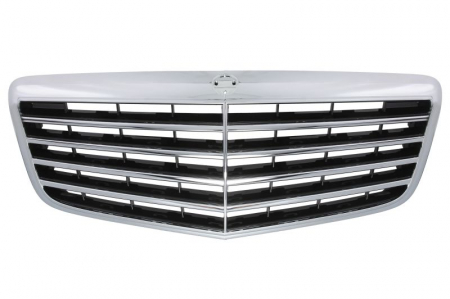 Grile - Grila fata AVANTGARDE, completa, negru/crom MERCEDES Clasa E intre 2006-2010