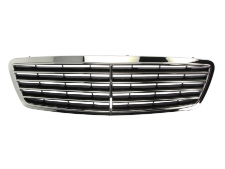Grile - Grila fata AVANTGARDE, negru/crom MERCEDES Clasa C T-MODEL S203, C W203 intre 2000-2004