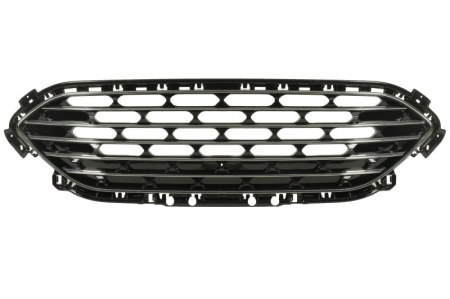 Grile - Grila fata potrivita FORD KUGA III 2019-2023 (cadru cromat, garnituri cromate, negru lucios)