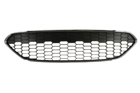 Grila fata (crom/negru, THATCHAM) potrivit FORD FIESTA VI 1.0/1.5D/1.6 10.10-04.17