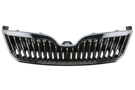 Caroserie - Grila fata (crom) potrivit SKODA SUPERB II 06.13-05.15