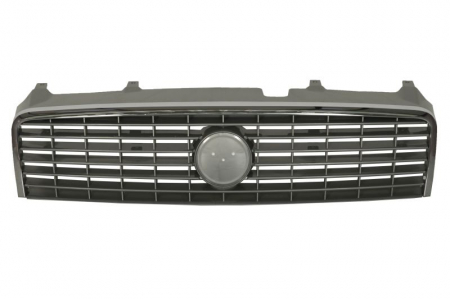 Grile - Grila fata (cu cadru, argintiu/crom) potrivit FIAT LINEA 1.3D-1.6D 2006-2015