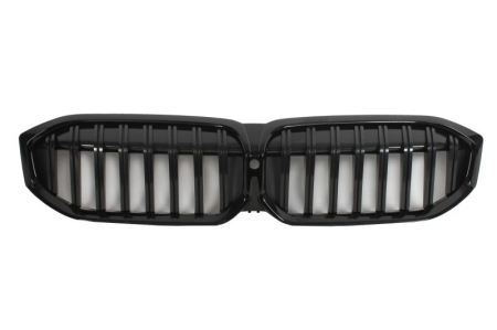 Grile - Grila fata potrivita BMW 3 G20, G21 dupa 2022 (cu gaura pentru camera, Pachet M/Shadow line, negru lucios)
