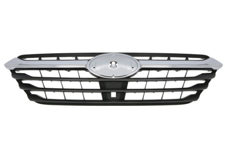 Grile - Grila fata potrivita SUBARU LEGACY VII BW / BT, OUTBACK BT dupa 2019 (cu stipe cromate, negru-mat)