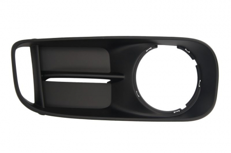 Elemente bara - Grila Fata Dreapta (cu orificii lampa ceata, plastic, negru) potrivit MINI COUNTRYMAN (F60) 10.16-
