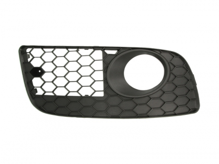 Elemente bara - Grila Fata Dreapta (GTI, cu orificii lampa ceata, negru) potrivit VW GOLF V 2003-2009 2003-2009