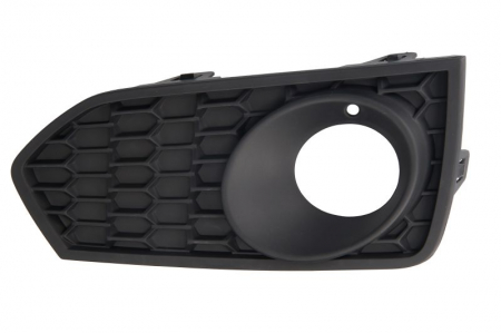 Elemente bara - Grila Fata Dreapta (M-PAKIET, cu orificii lampa ceata, negru) potrivit BMW 2 (F22, F87), 2 (F23) 2012-2021 Cabriolet / Coupe dupa 2013