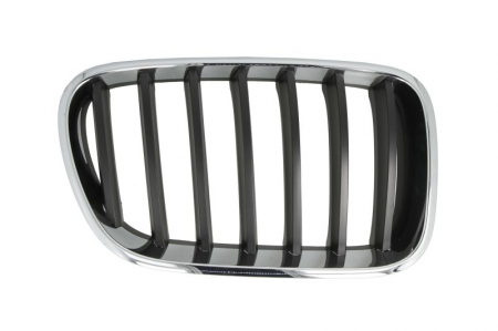 Grile - Grila fata dreapta negru/crom BMW X3 intre 2010-2014