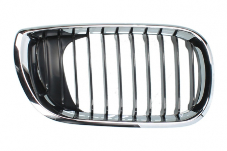 Grila fata Dreapta (pentru caroserie break; salon, crom/negru) potrivit BMW 3 (E46) 1.6-3.2 12.97-12.07 -02.05