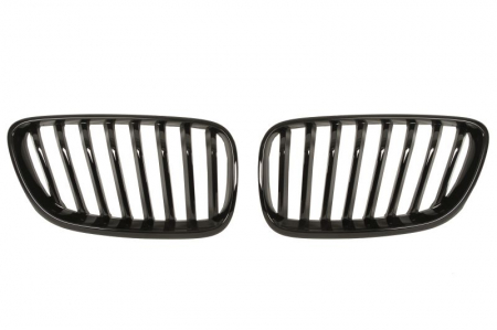 Grile - Grila fata Dreapta/Stanga Fata (set, negru lucios/negru-mat) potrivit BMW 2 (F22, F87), 2 (F23) 1.5-3.0 2012-2021 2013-2016