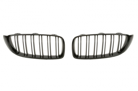 Grile - Grila fata Dreapta/Stanga (set, M-PACHET, negru/negru lucios) potrivit BMW 4 (F32, F82), 4 (F33, F83) 1.5-3.0D 2013-2020 2013-2017