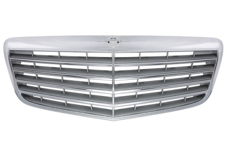Grile - Grila fata ELEGANCE, completa, crom/argintiu MERCEDES Clasa E intre 2006-2010