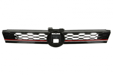 Grile - Grila fata (GTI, crom/negru/rosu) potrivit VW GOLF ALLTRACK VII, GOLF SPORTSVAN VII, GOLF VII 1.0-Electric 2014-2021 dupa 2017