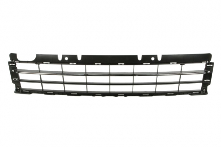 Elemente bara - Grila Fata (Mijloc, plastic, crom/negru) potrivit VW BEETLE 04.11-07.19 04.11-