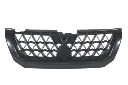 Grila fata (negru/grunduit) potrivit MITSUBISHI PAJERO SPORT, PAJERO SPORT I 2.4-3.5 08.98-01.04