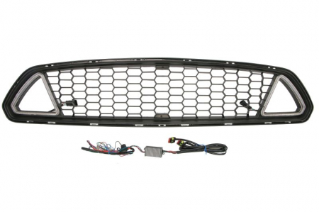 Grile - Grila fata (negru) potrivit FORD USA MUSTANG 2.3/5.0 dupa 2015 2015-2018