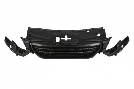 Grile - Grila fata (negru) potrivit PEUGEOT 2008 I 1.2-1.6D dupa 2013