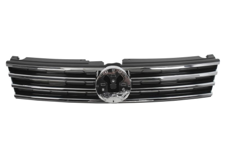 Grile - Grila fata potrivita VW TOUAREG 7P 2014-2018 (R-LINE, crom/negru)