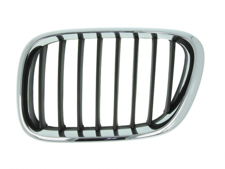 Grile - Grila fata Stanga (crom/negru) potrivit BMW X5 (E53) 3.0-4.6 2000-2006 -12.03