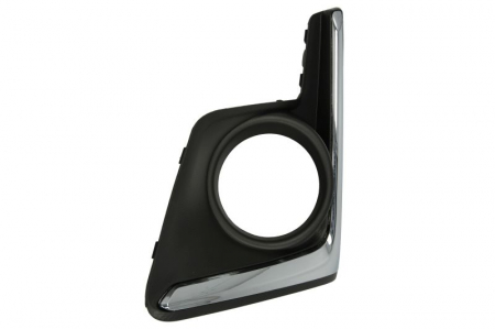 Grila Fata Stanga (cu orificii lampa ceata, plastic, crom/negru) potrivit SUBARU XV 03.12- 01.16-06.18 [0]