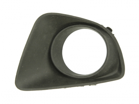 Elemente bara - Grila Fata Stanga (cu orificii lampa ceata, plastic, negru) potrivit MAZDA 2 2007-2015 2007-2010