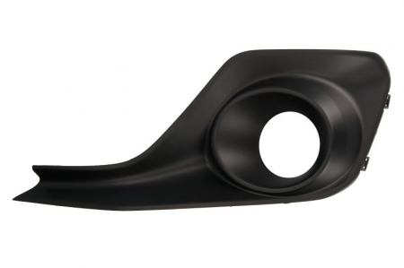Elemente bara - Grila Fata Stanga (cu orificii lampa ceata, plastic, negru) potrivit SUZUKI SWIFT IV, SWIFT V dupa 2010