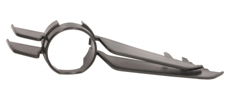 Elemente bara - Grila Fata Stanga (cu orificii lampa ceata) potrivit BMW 3 (E46) 1997-2007 Cabriolet / Coupe 1998-2001