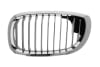 Grila fata stanga decapotabila; coupe, negru/crom/crom BMW Seria 3 intre 2003-2006 [1]