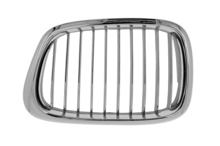 Grile - Grila fata stanga negru/crom/crom BMW Seria 5 intre 2000-2004