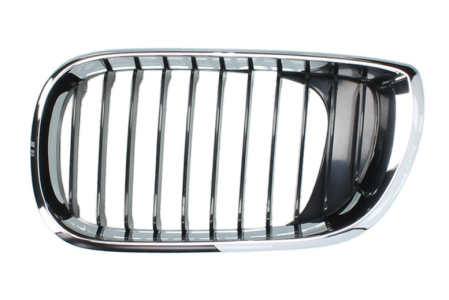 Grile - Grila fata Stanga potrivita BMW 3 E46 2001-2007 (pentru caroserie break, salon, crom/negru)