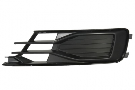 Elemente bara - Grila Fata Stanga (plastic, negru) potrivit AUDI A6 ALLROAD C7, A6 C7 11.10-09.18 04.15-02.18