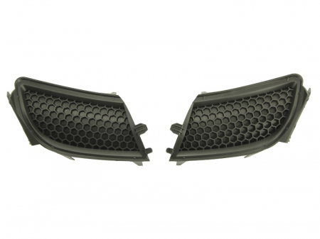 Grile - Grila proiector dreapta/stanga potrivit PEUGEOT 308, 308 I, 308 II 2007-2011 - (set, negru)