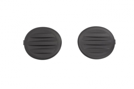 Elemente bara - Grila proiector potrivit CITROEN C3 PICASSO 2009-2011 - fata dreapta/stanga (Set 2 bucati, negru)