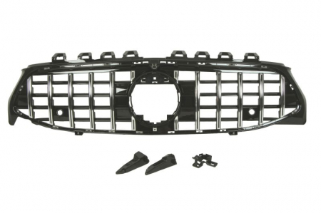 Grile - Grila radiator (AMG, negru lucios/crom) potrivit MERCEDES CLA C118 dupa 2019