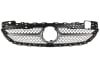 Grila radiator argintiu/crom potrivit Mercedes Clasa C W206 dupa 2021 [1]
