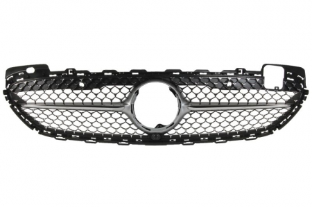 Grila radiator argintiu/crom potrivit Mercedes Clasa C W206 dupa 2021 [0]